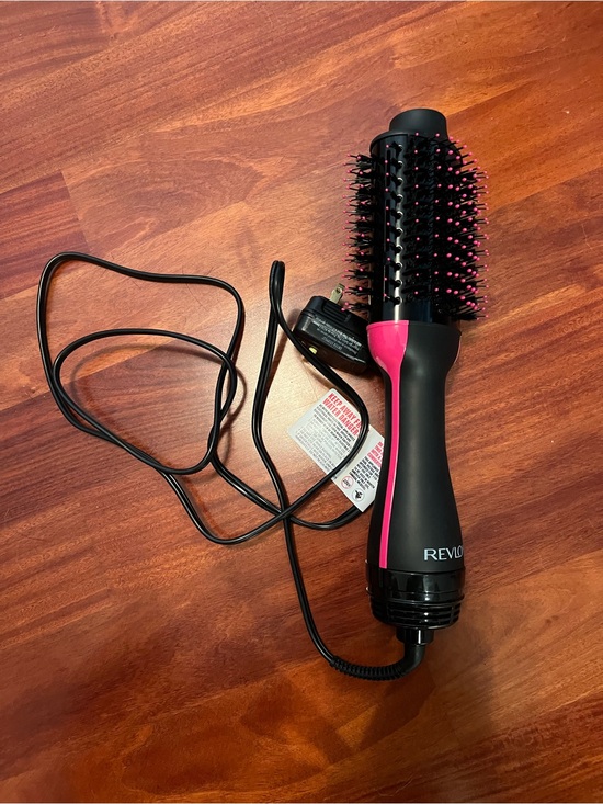Revlon Other - Revlon Black and Pink Hot Air Brush Styler